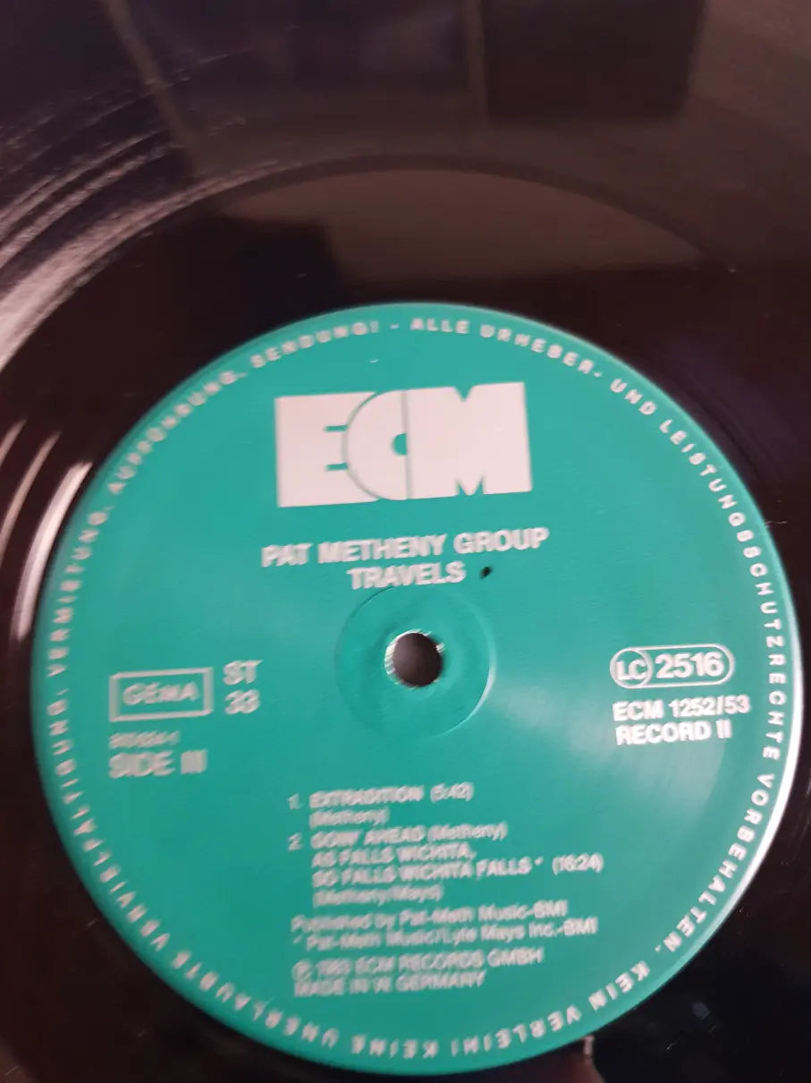 Pat Metheny Group ‎– Travels