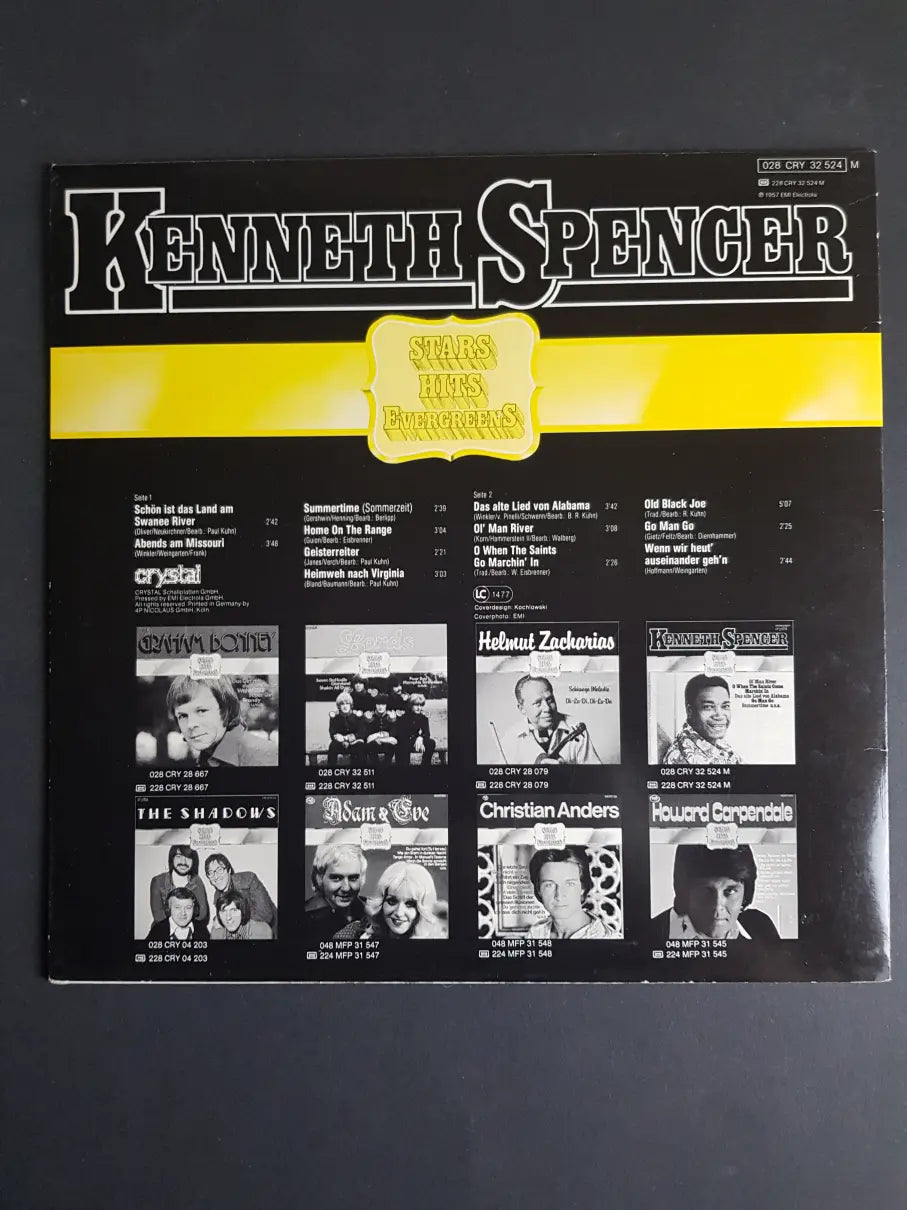 Kenneth Spencer – Kenneth Spencer