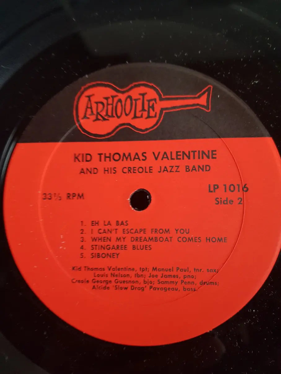 Kid Thomas Valentine And His Creole Jazz Band – Kid Thomas