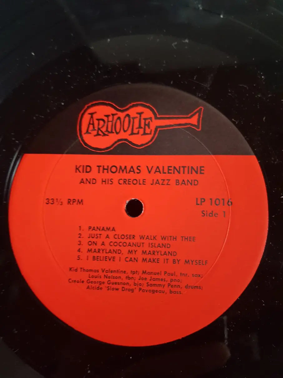 Kid Thomas Valentine And His Creole Jazz Band – Kid Thomas