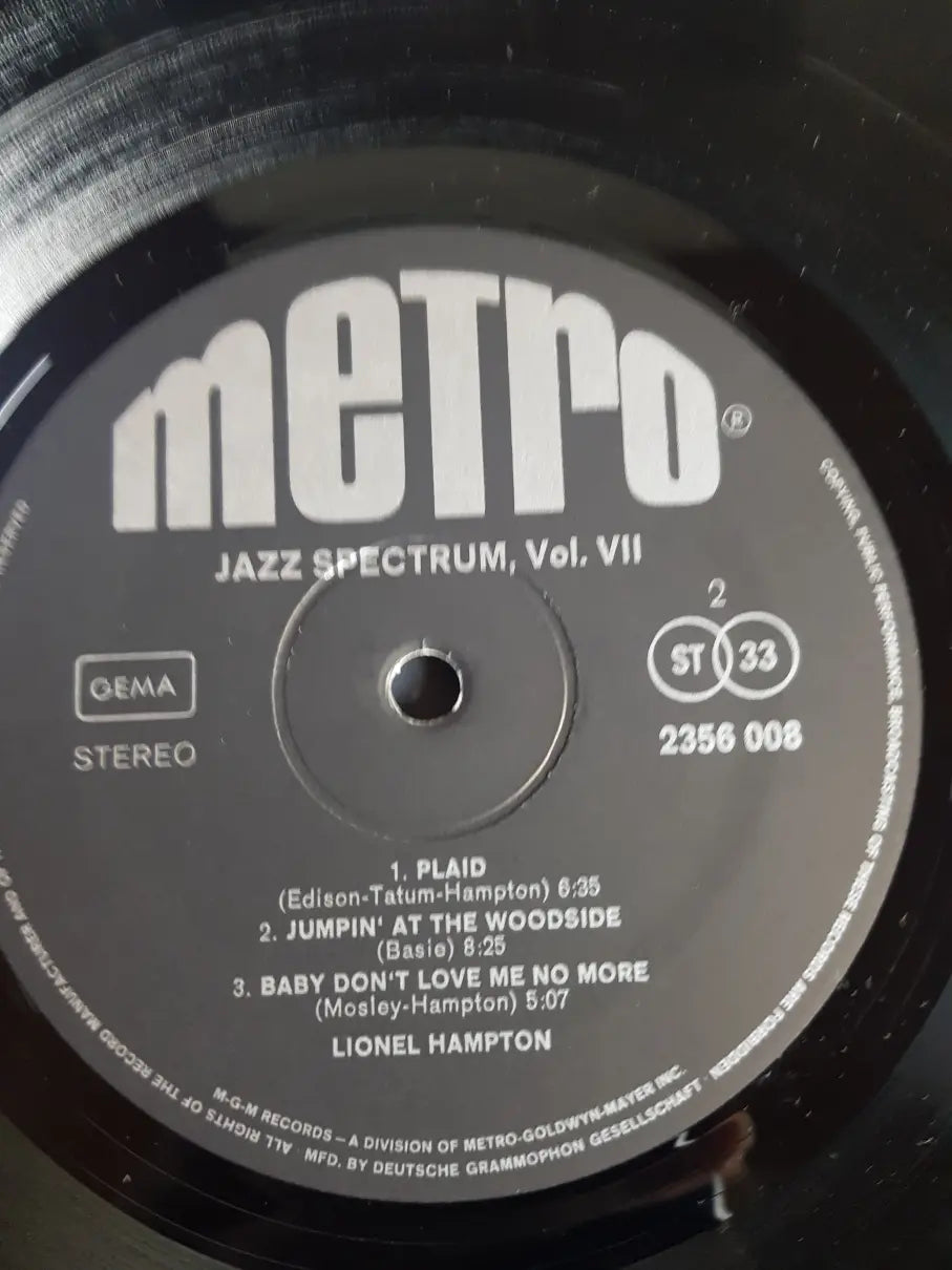 Lionel Hampton – Jazz Spectrum Vol. 7