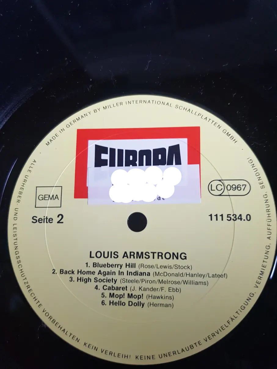 Louis Armstrong – Louis Armstrong