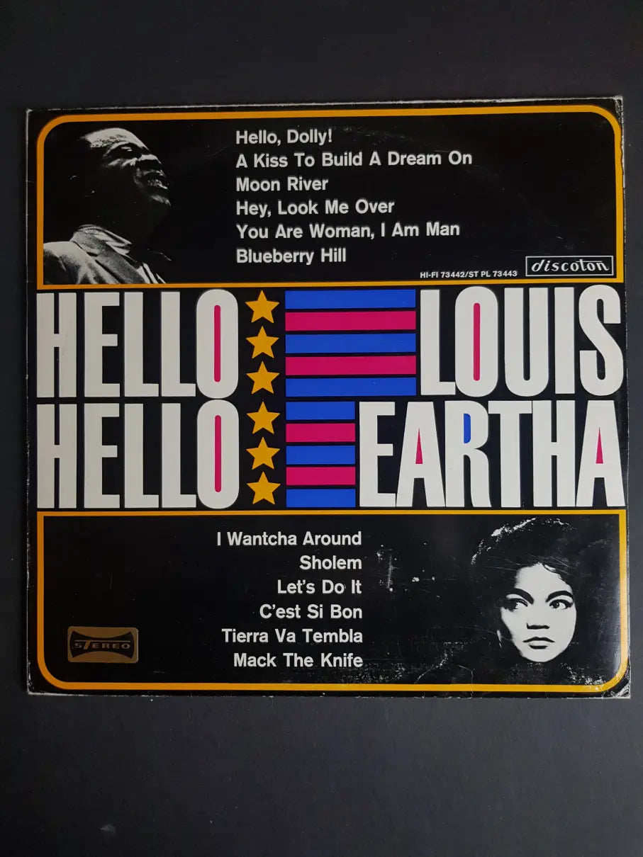 Louis Armstrong / Eartha Kitt – Hello Louis! Hello Eartha!