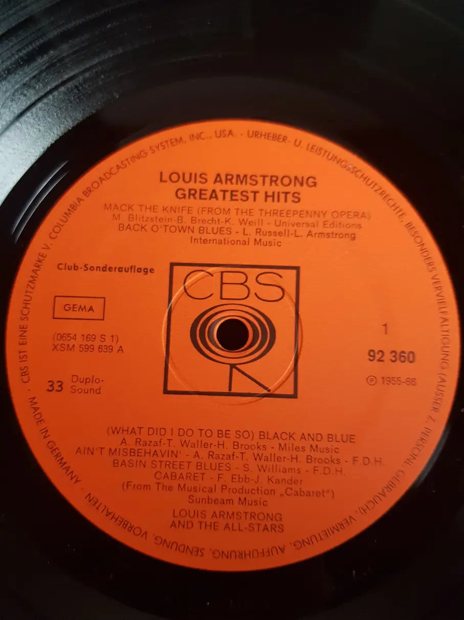 Louis Armstrong – Greatest Hits