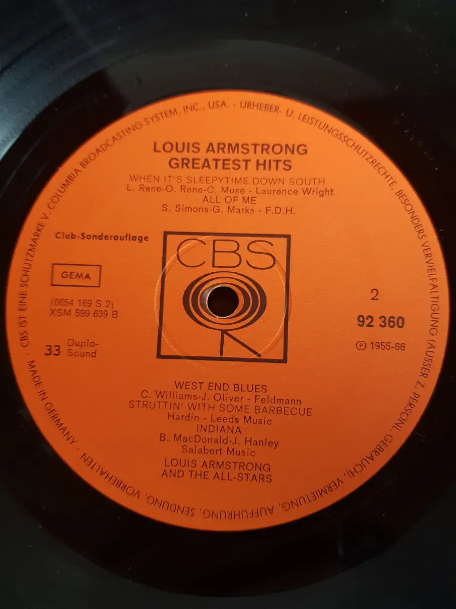 Louis Armstrong – Greatest Hits