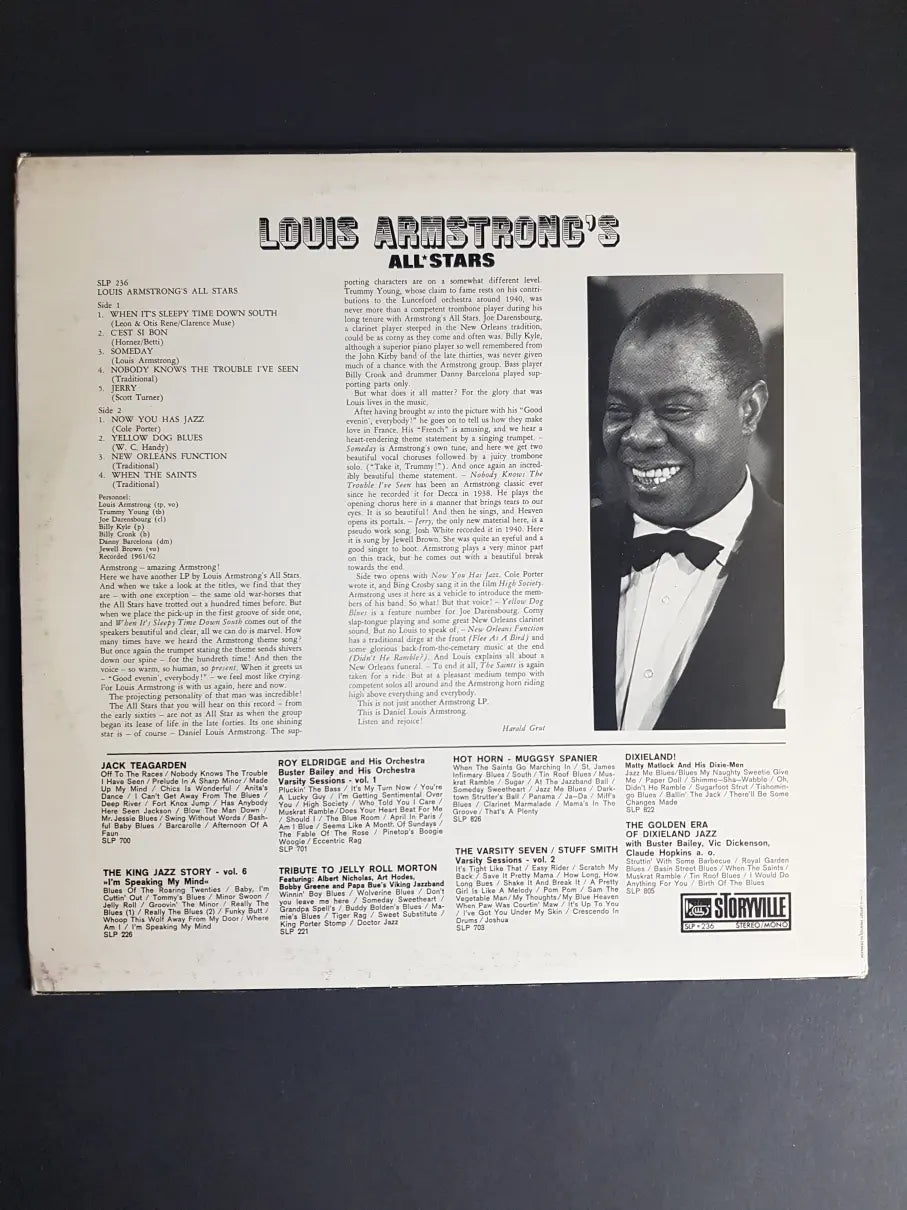 Louis Armstrong – Louis Armstrong's All Stars