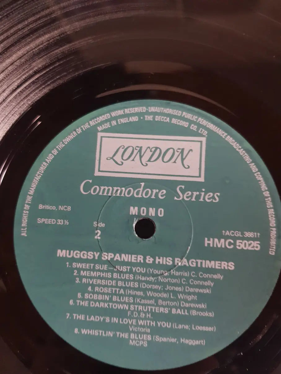 Muggsy Spanier And His Ragtimers – Muggsy Spanier And His Ragtimers