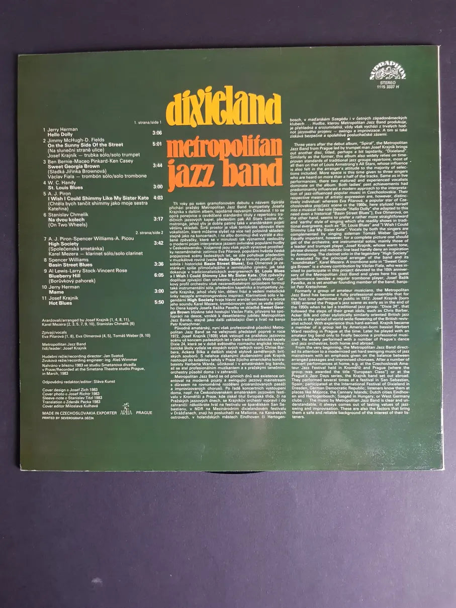 Metropolitan Jazz Band – Dixieland