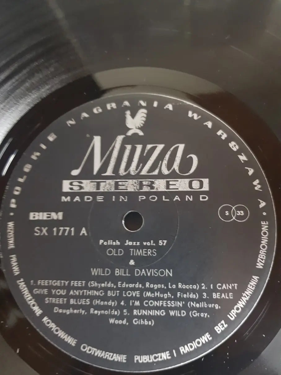 Old Timers With Wild Bill Davison – Old Timers With Wild Bill Davison