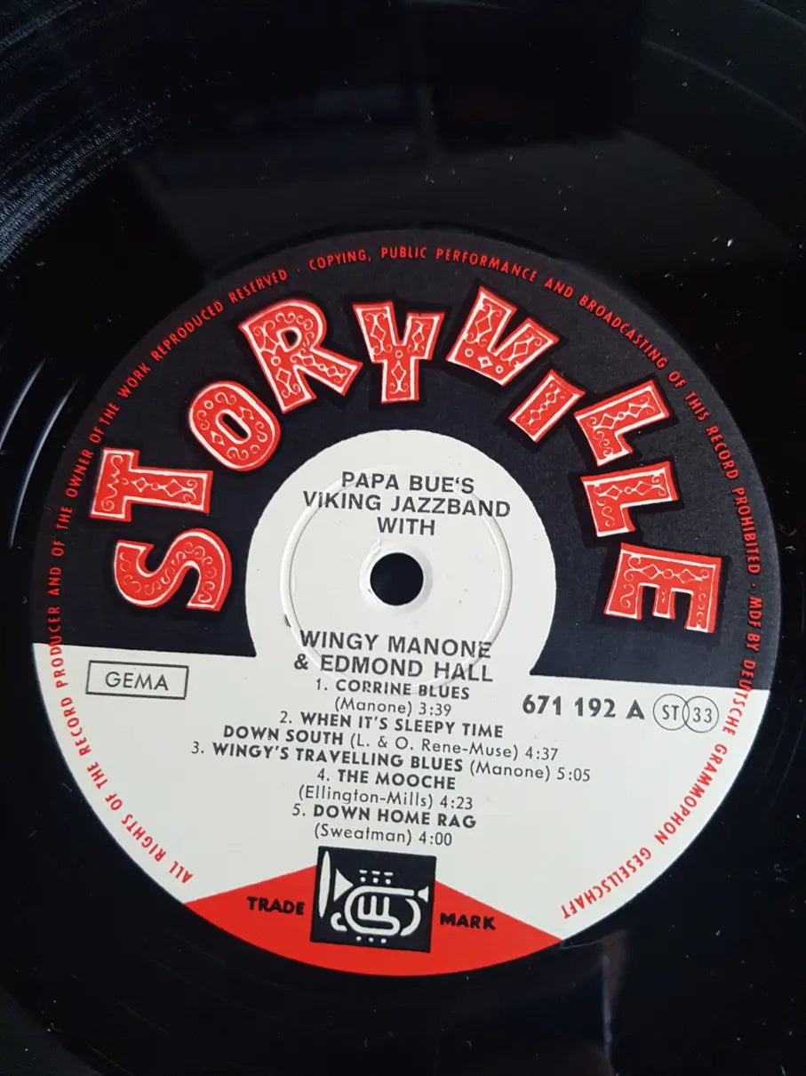 Papa Bue's Viking Jazzband With Wingy Manone & Edmond Hall – Papa Bue's Viking Jazzband With Wingy Manone & Edmond Hall