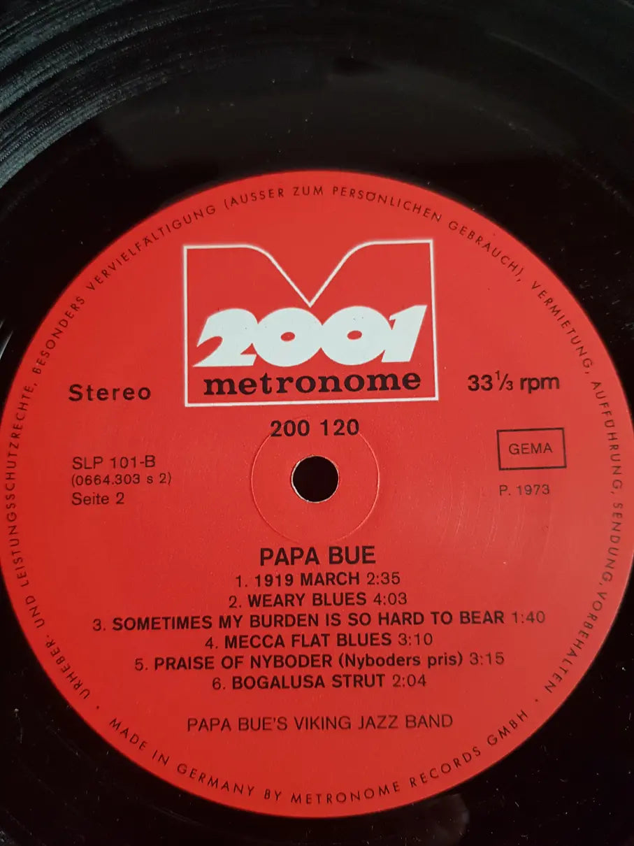 Papa Bue, Papa Bue's Viking Jazzband – Papa Bue, Papa Bue's Viking Jazzband