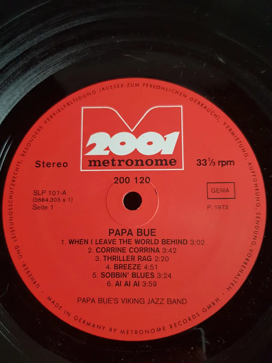 Papa Bue, Papa Bue's Viking Jazzband – Papa Bue, Papa Bue's Viking Jazzband