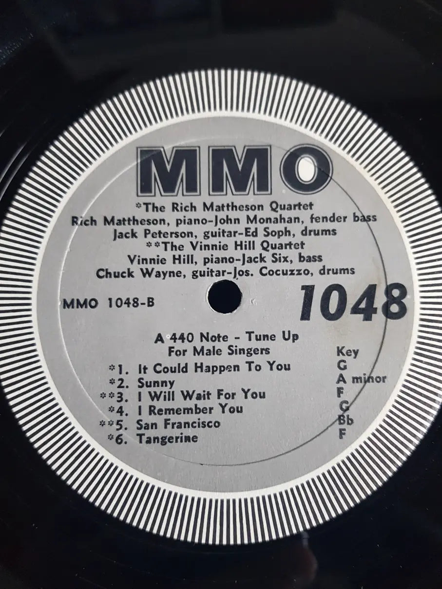 The Rich Mattheson Quartet, The Vinson Hill Quartet – I Left My Heart In San Francisco And Other Favorites