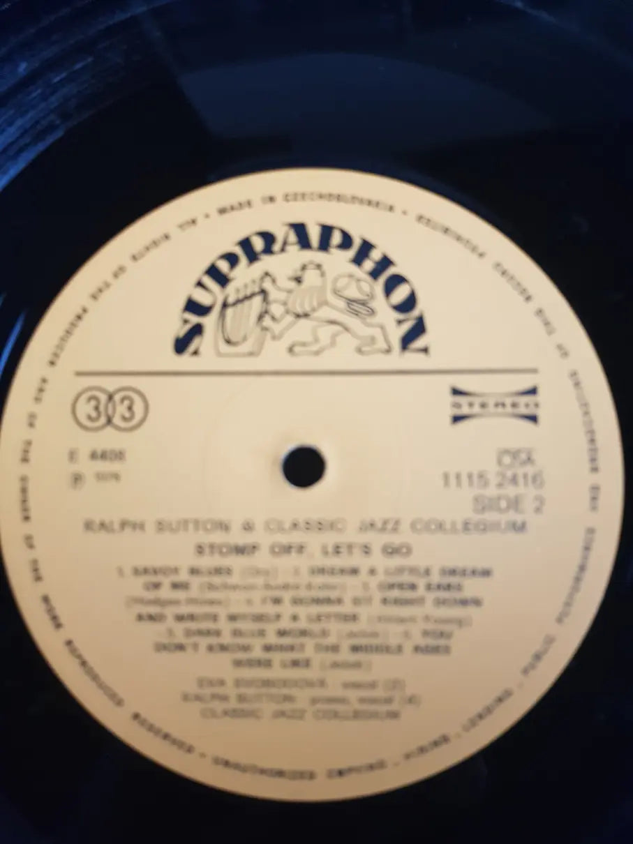 Ralph Sutton & Classic Jazz Collegium – Stomp Off, Let's Go