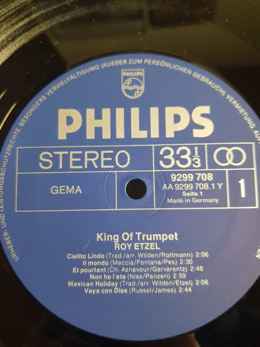 Roy Etzel – King Of Trumpet