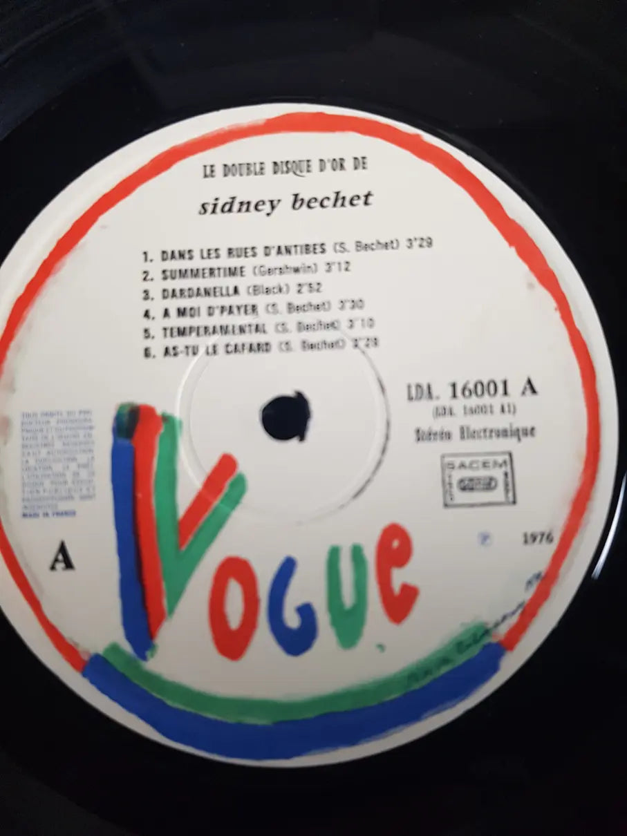 Sidney Bechet – Le Double Disque D'or De Sidney Bechet