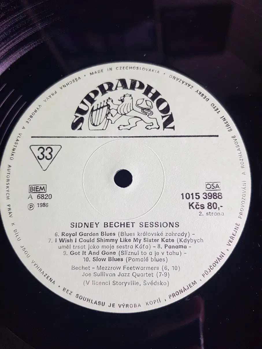 Sidney Bechet – Sessions