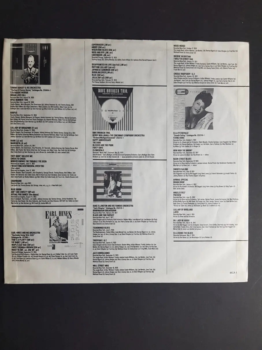 Tommy Dorsey And His Orchestra – The Best Of Tommy Dorsey