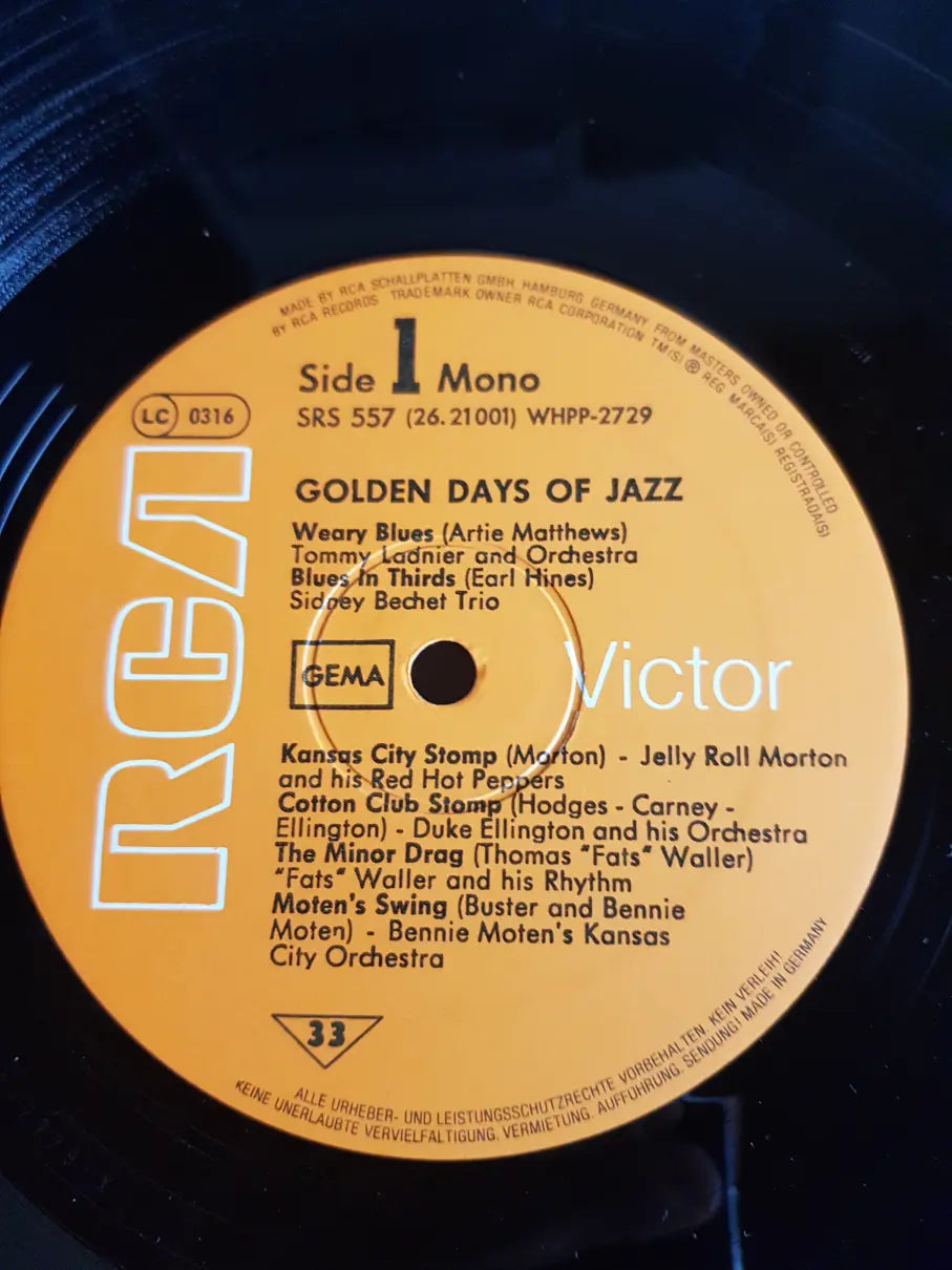 Golden Days Of Jazz