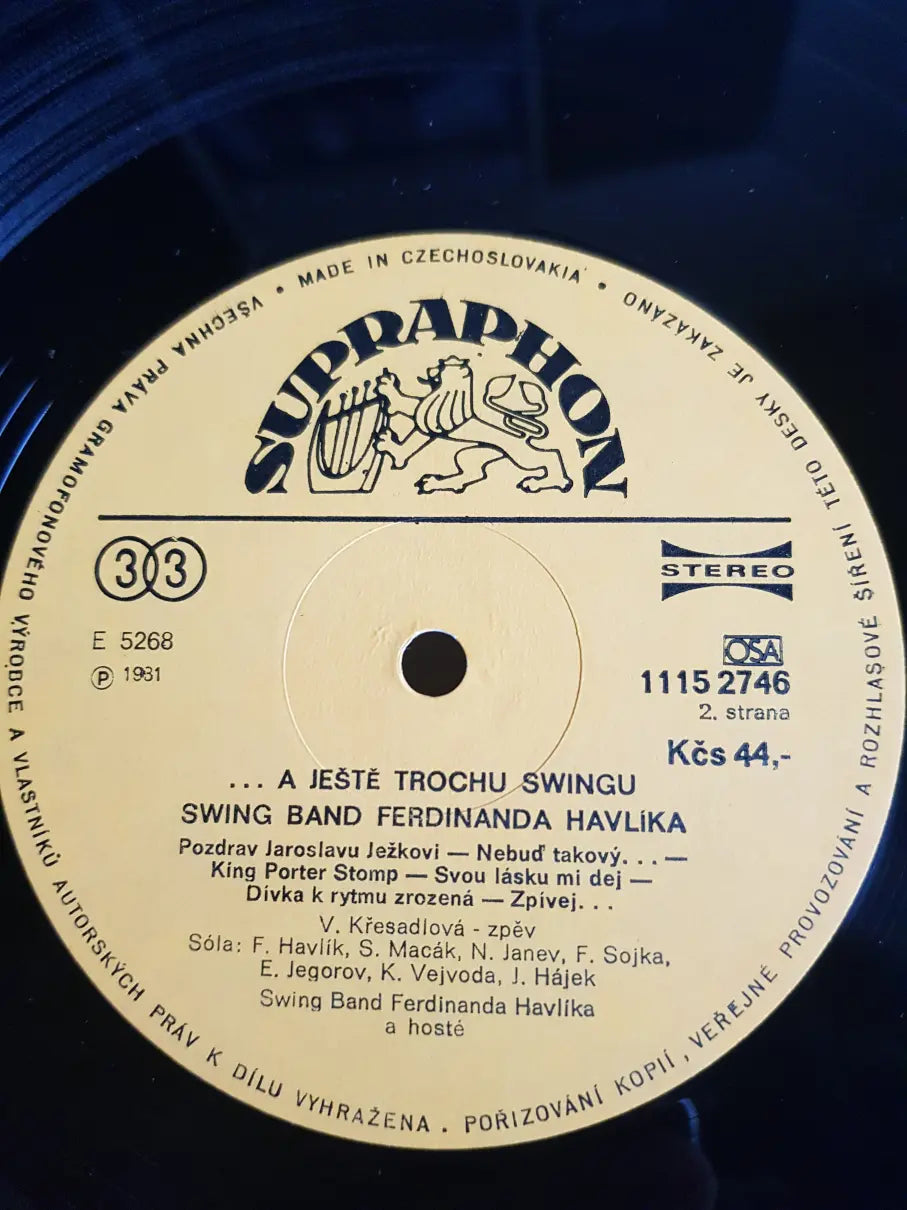 Swing Band Ferdinanda Havlíka – ...A Ještě Trochu Swingu