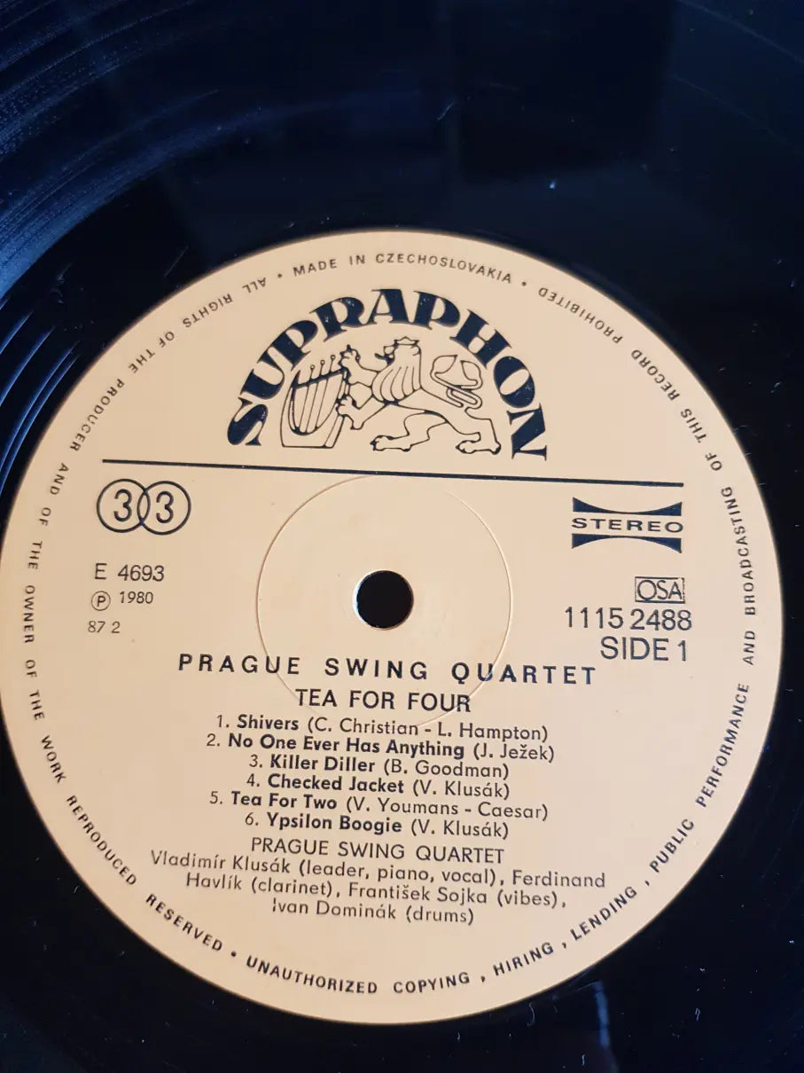 Prague Swing Quartet – Tea For Four