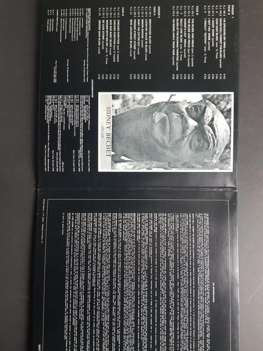 Sidney Bechet / Mezz Mezzrow – The Prodigious Bechet - Mezzrow Quintet & Septet