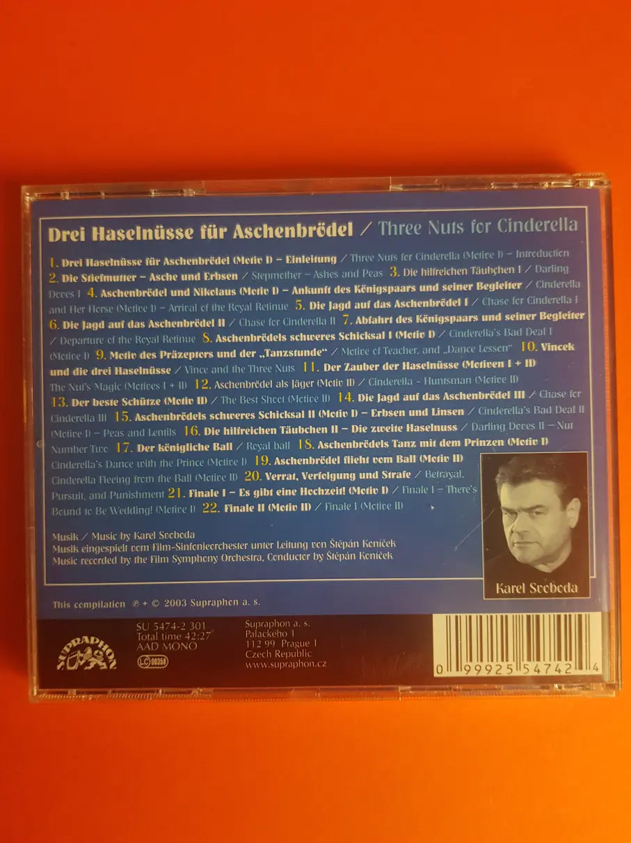 Karel Svoboda – Drei Haselnüsse Für Aschenbrödel (Three Nuts For Cinderella / Tři Oříšky Pro Popelku)