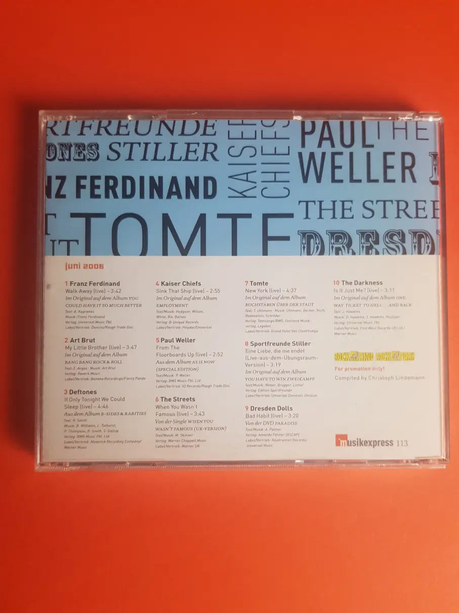 Sounds Live! Die Besten Festival-Acts 2006