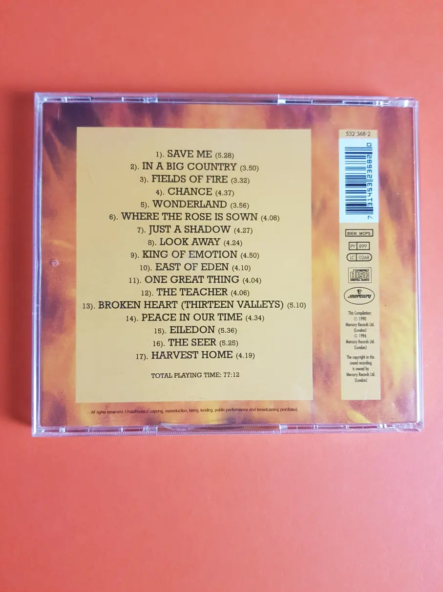 Big Country – Through A Big Country - Greatest Hits