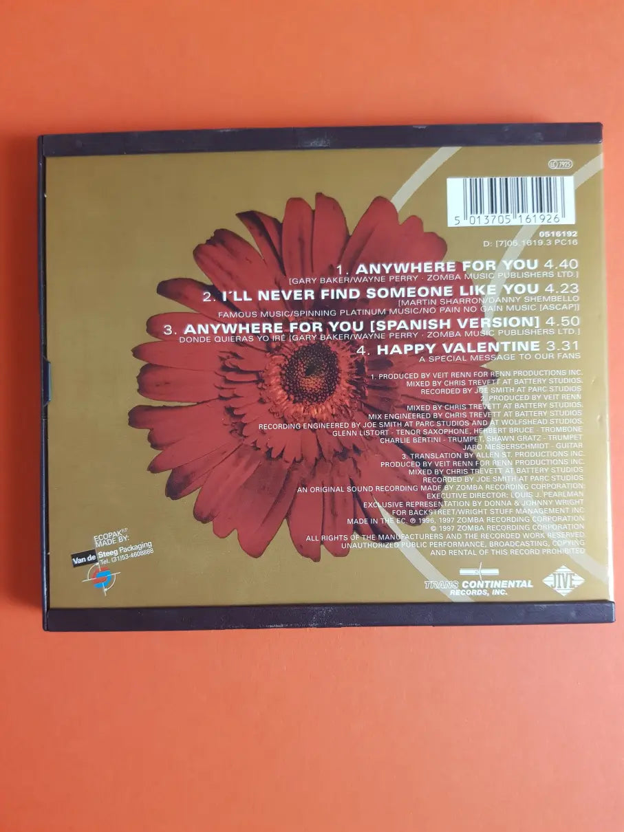 Backstreet Boys – Anywhere For You (A Special Thank You To All Our Fans)