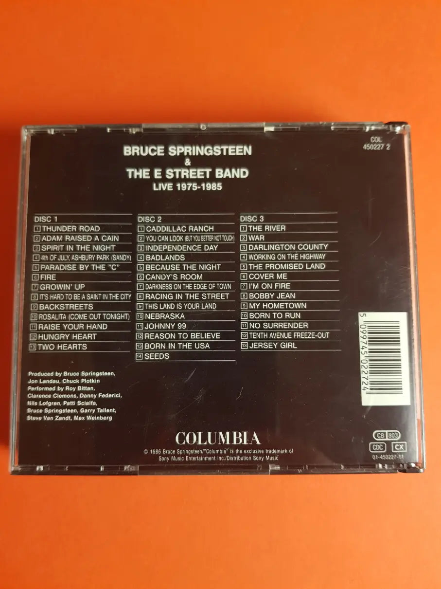Bruce Springsteen & The E Street Band – Live 1975-85