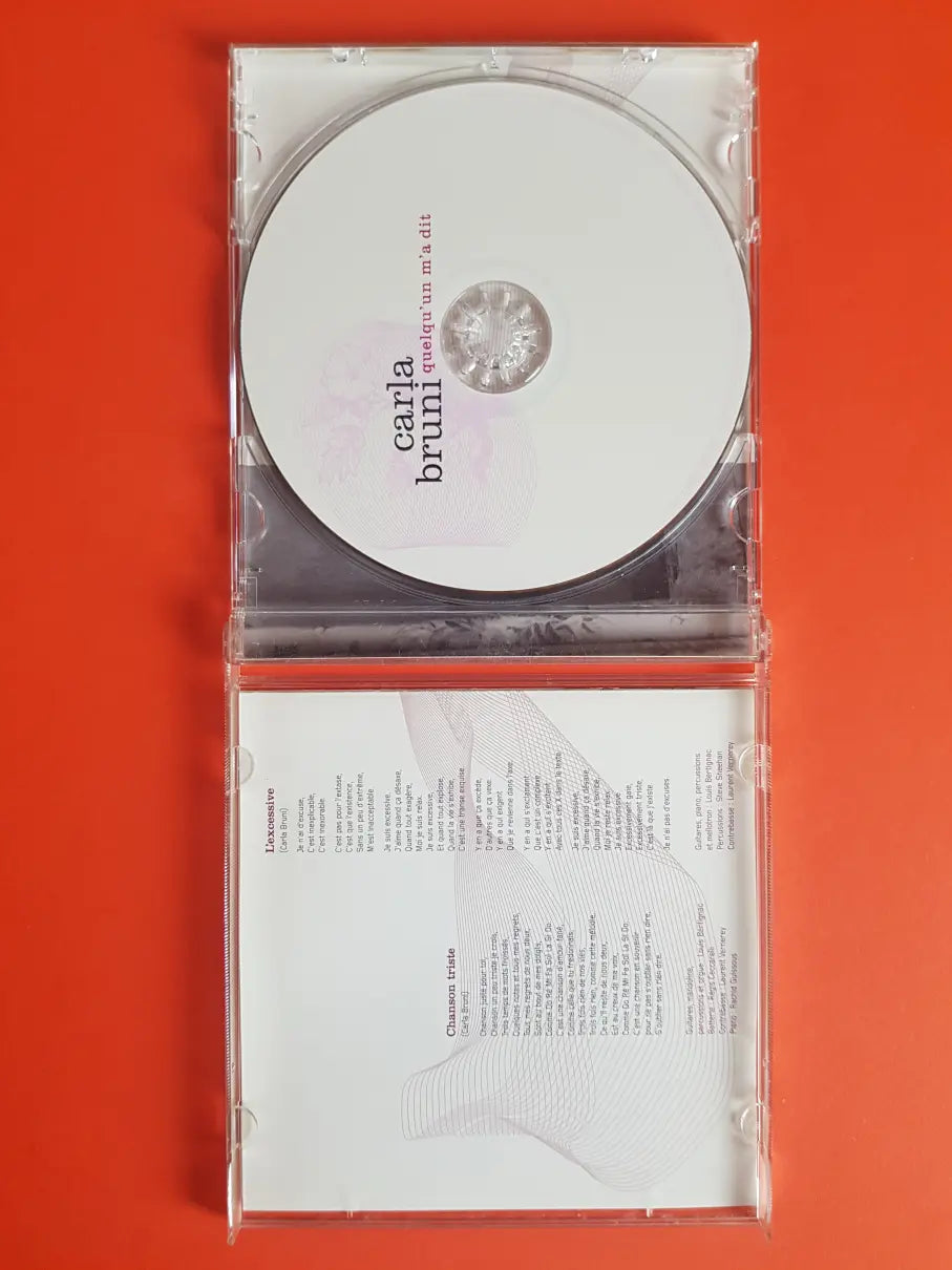 Carla Bruni – Quelqu'un M'a Dit