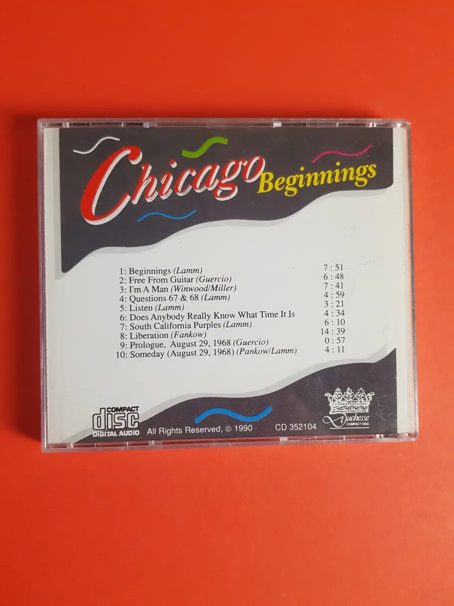 Chicago – Beginnings