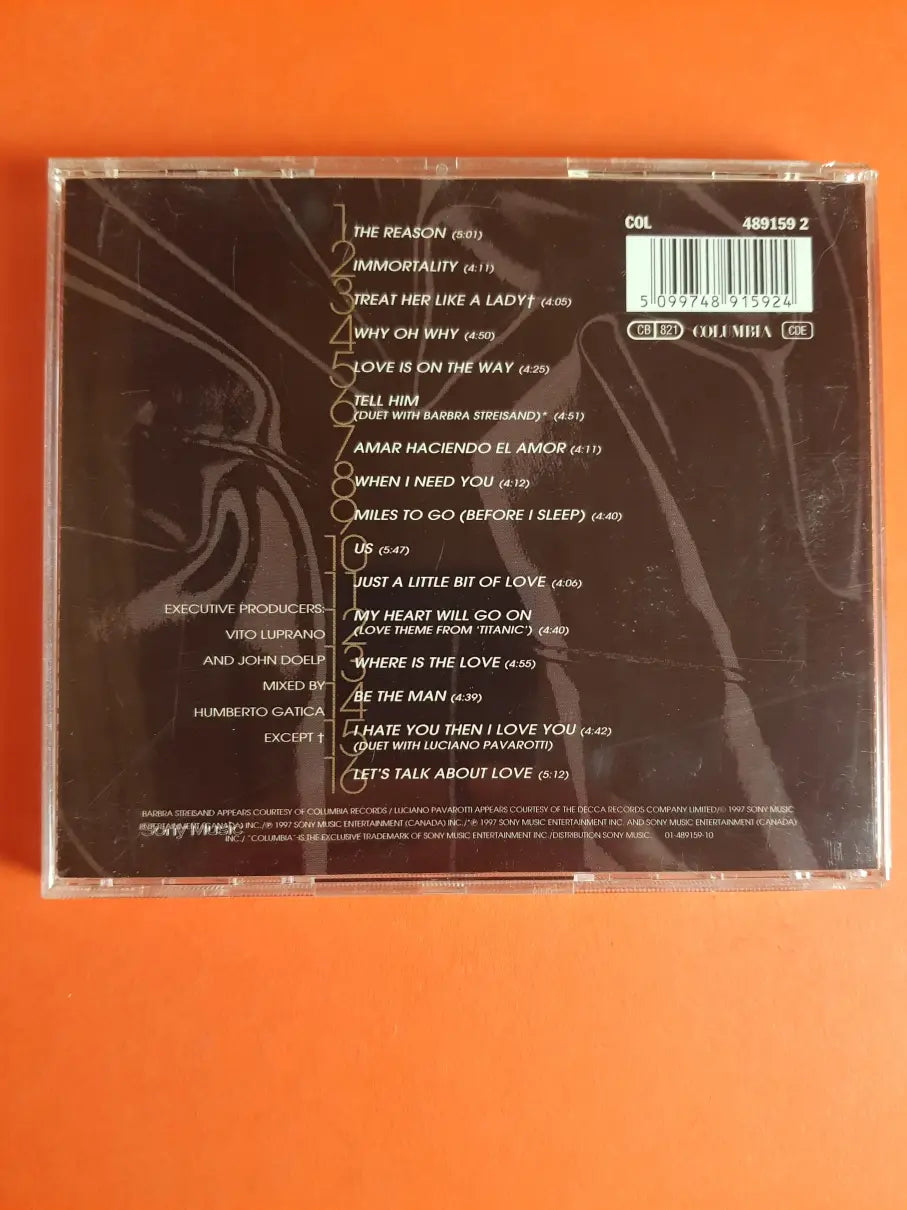 Celine Dion – Let's Talk About Love