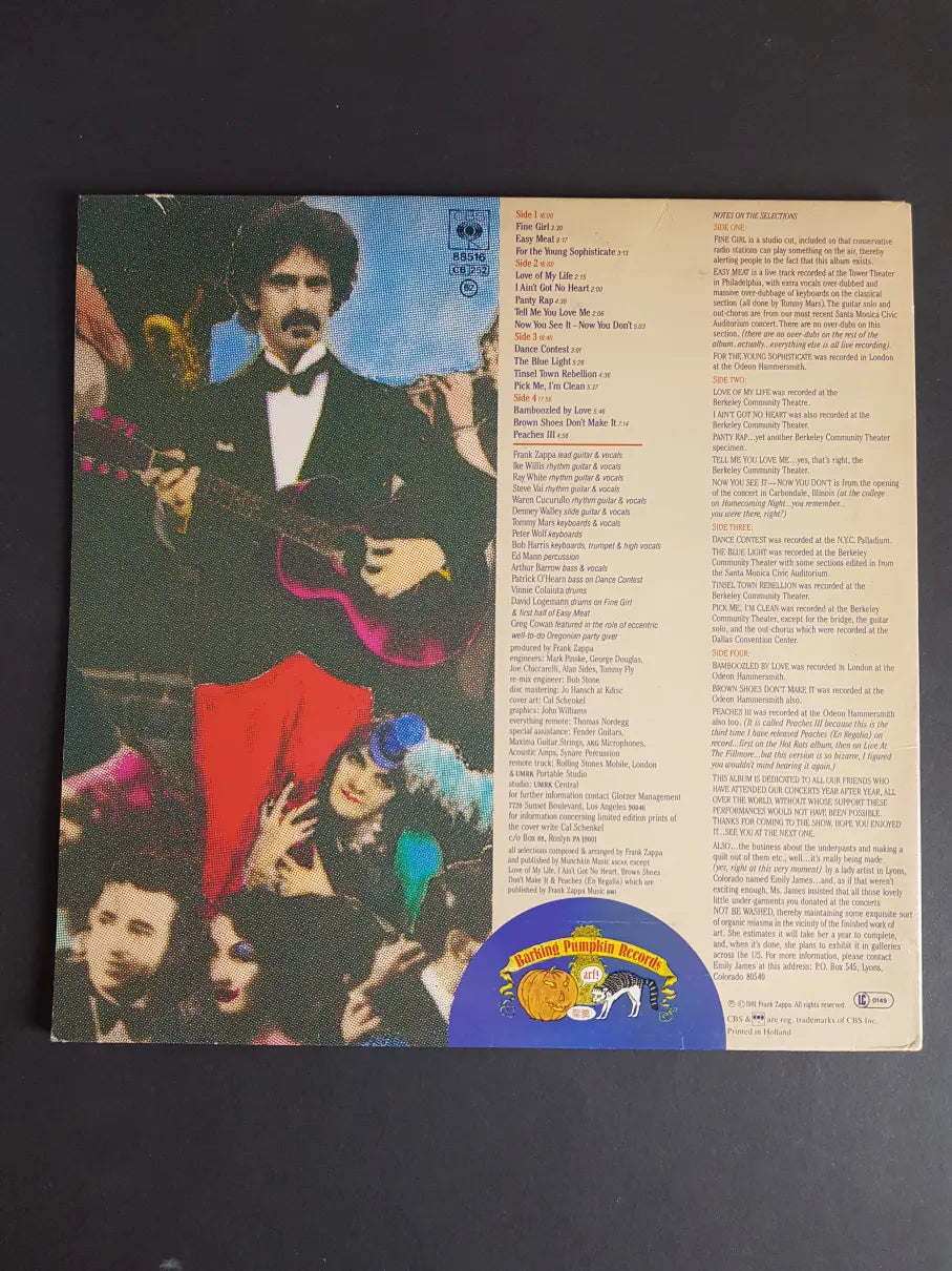 Frank Zappa – Tinsel Town Rebellion