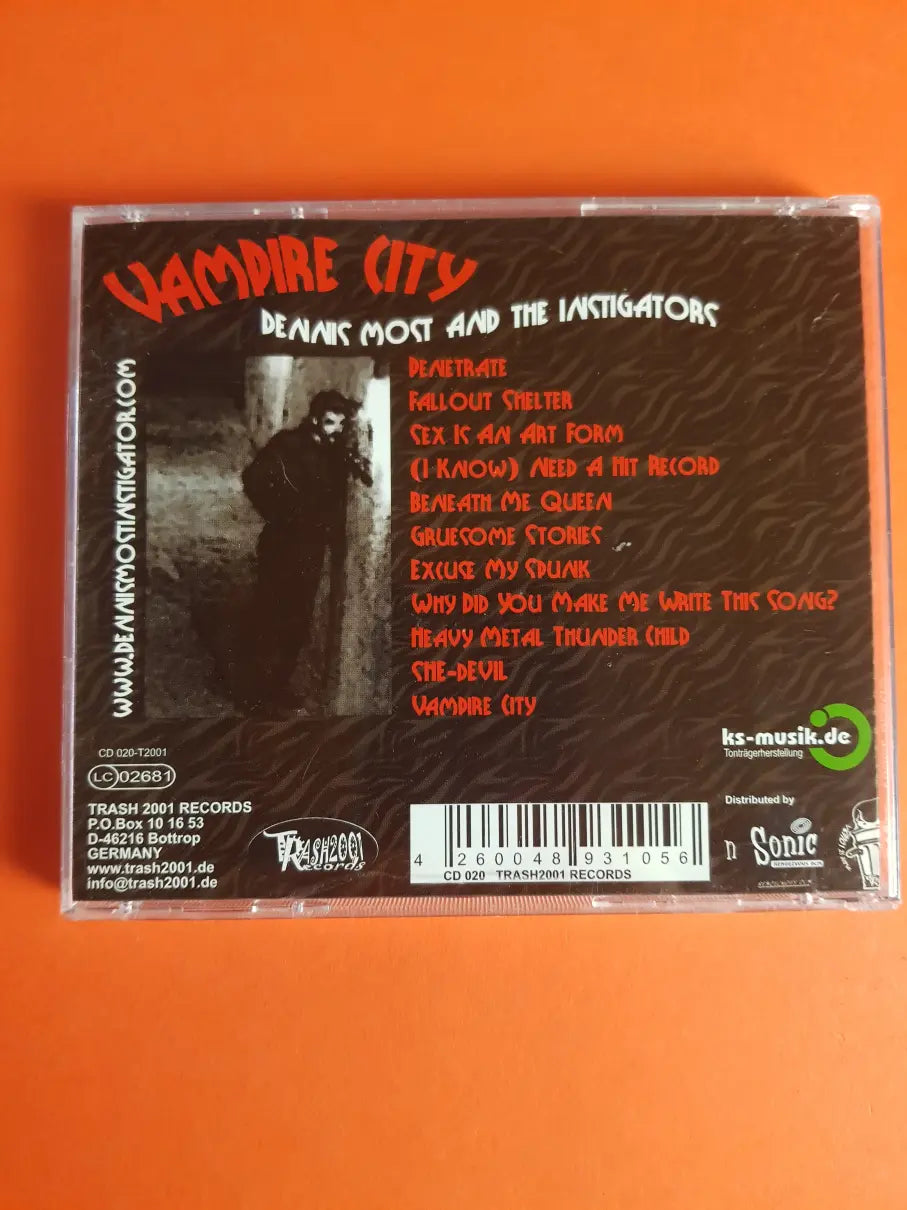Dennis Most And The Instigators – Vampire City