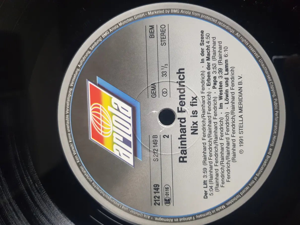 Rainhard Fendrich – Nix Is Fix