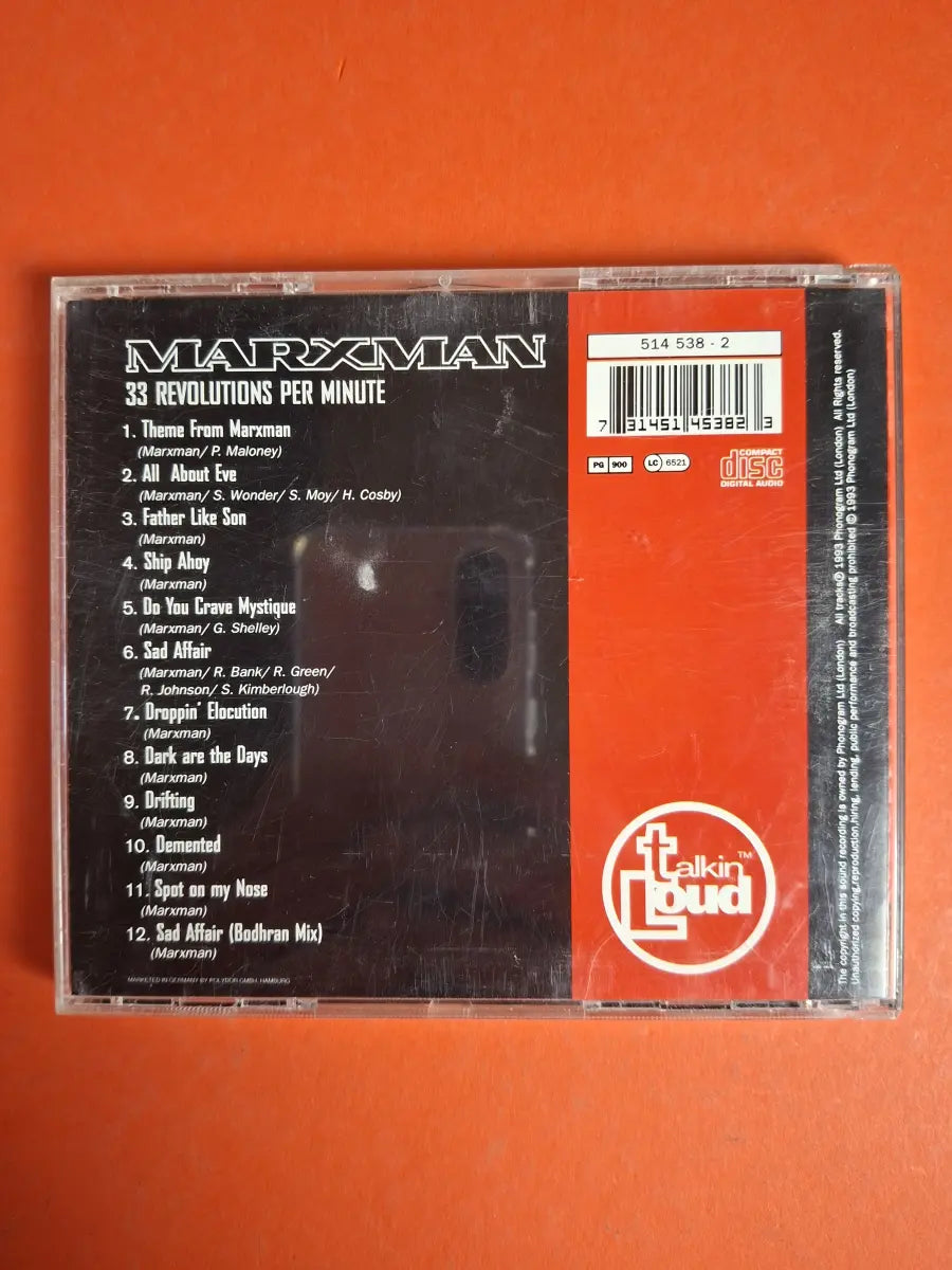 Marxman – 33 Revolutions Per Minute