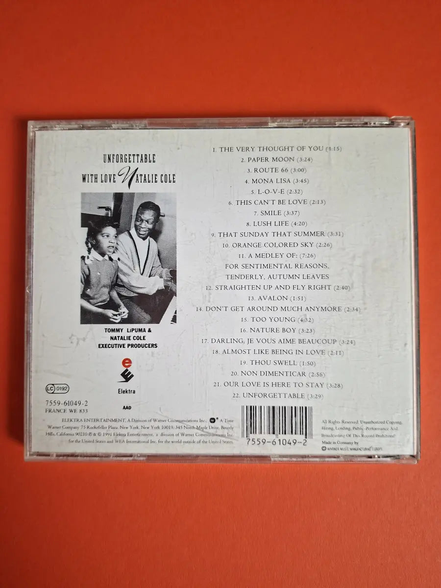 Natalie Cole – Unforgettable With Love