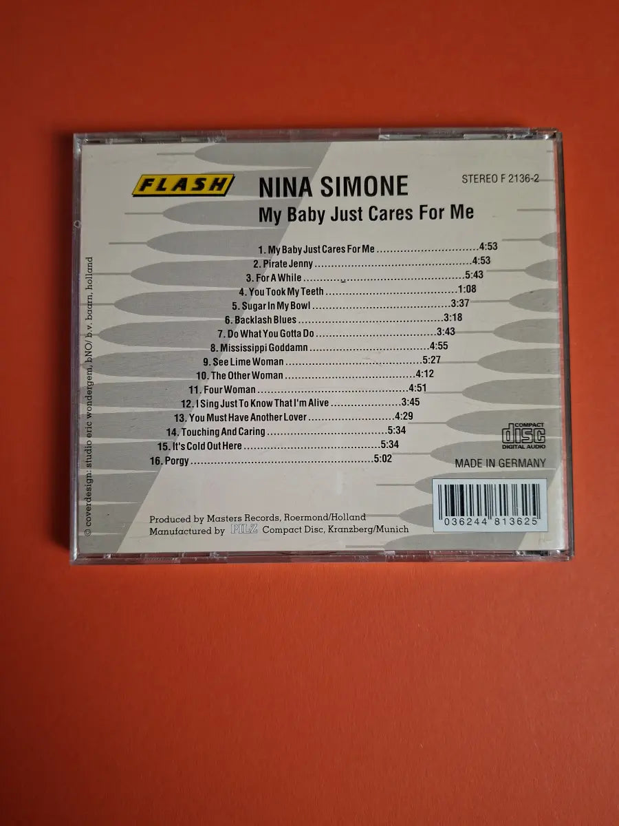 Nina Simone – My Baby Just Cares For Me