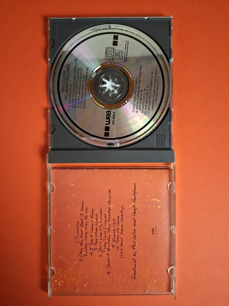 Phil Collins – No Jacket Required