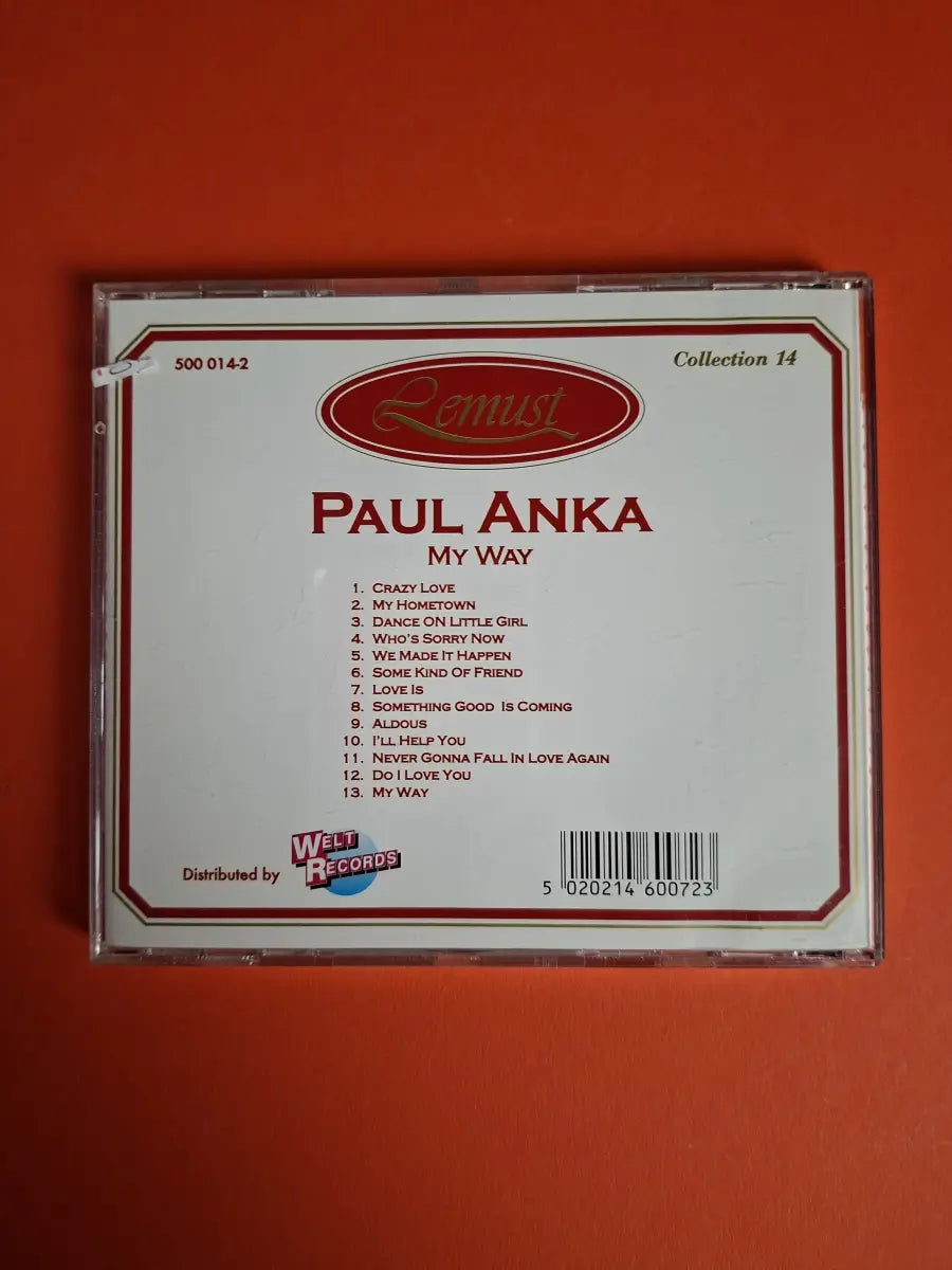 Paul Anka – My Way