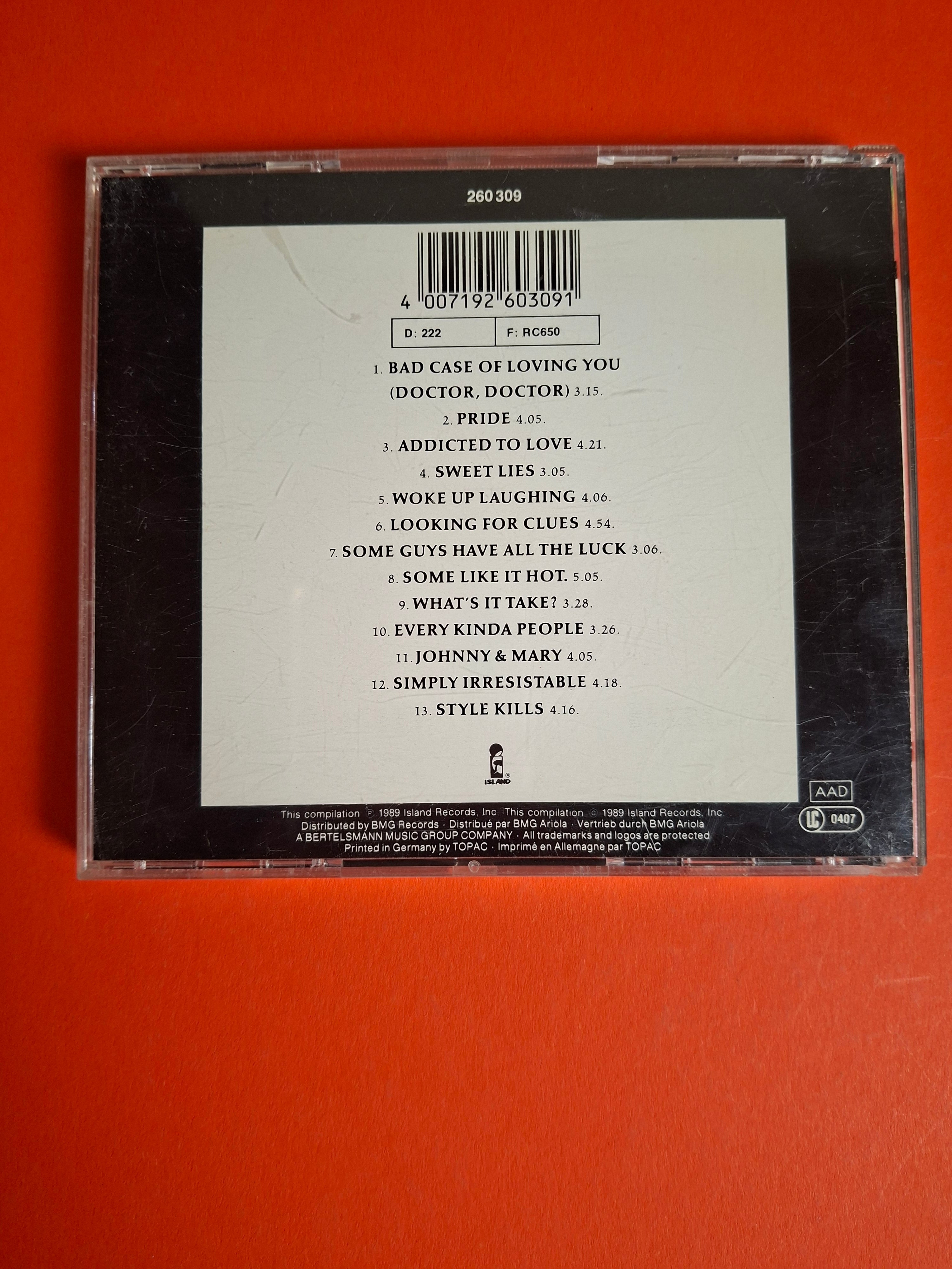 Robert Palmer – "Addictions" Volume I