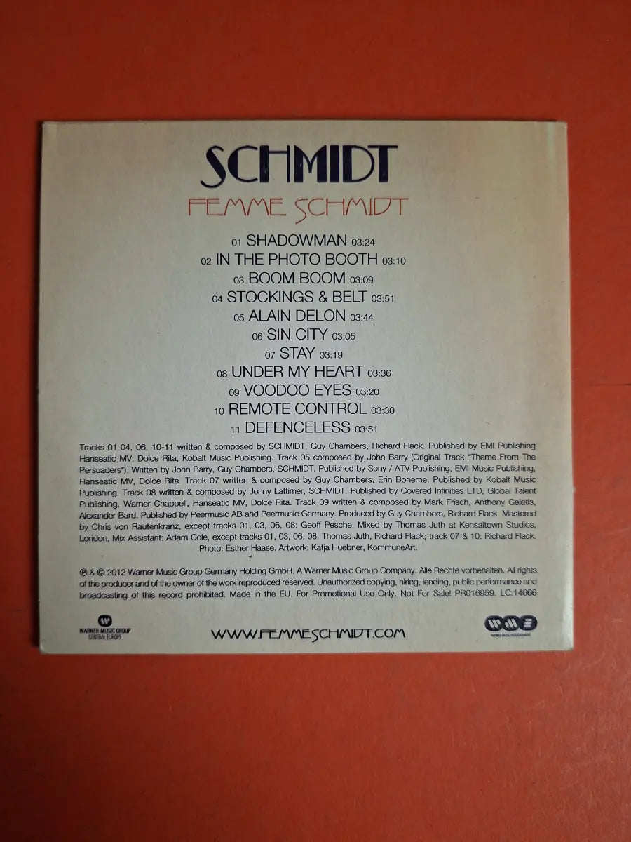 Schmidt – Femme Schmidt