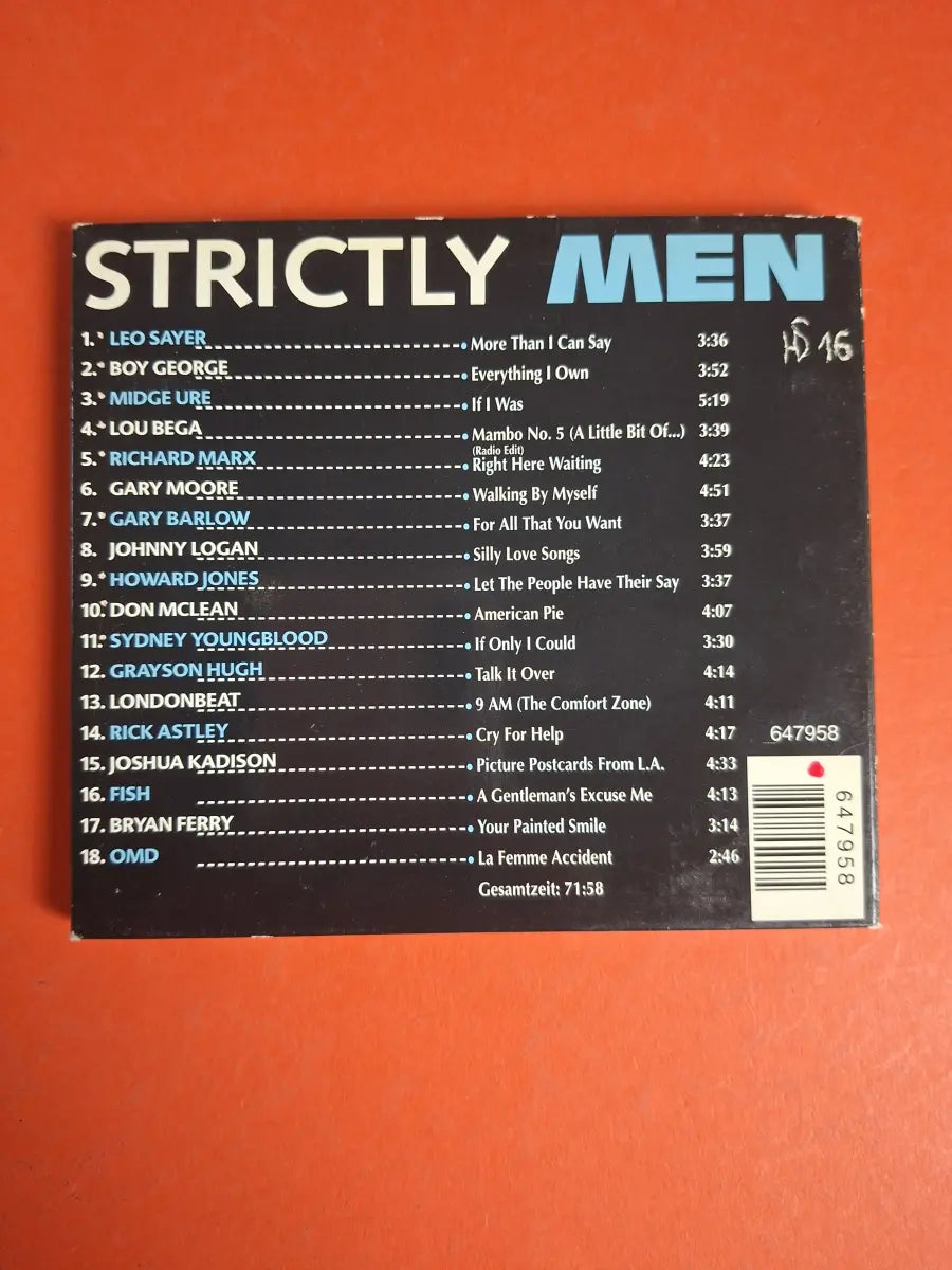 Strictly Men