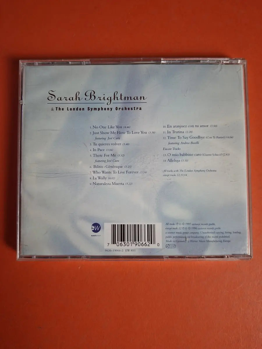 Sarah Brightman & The London Symphony Orchestra – Timeless