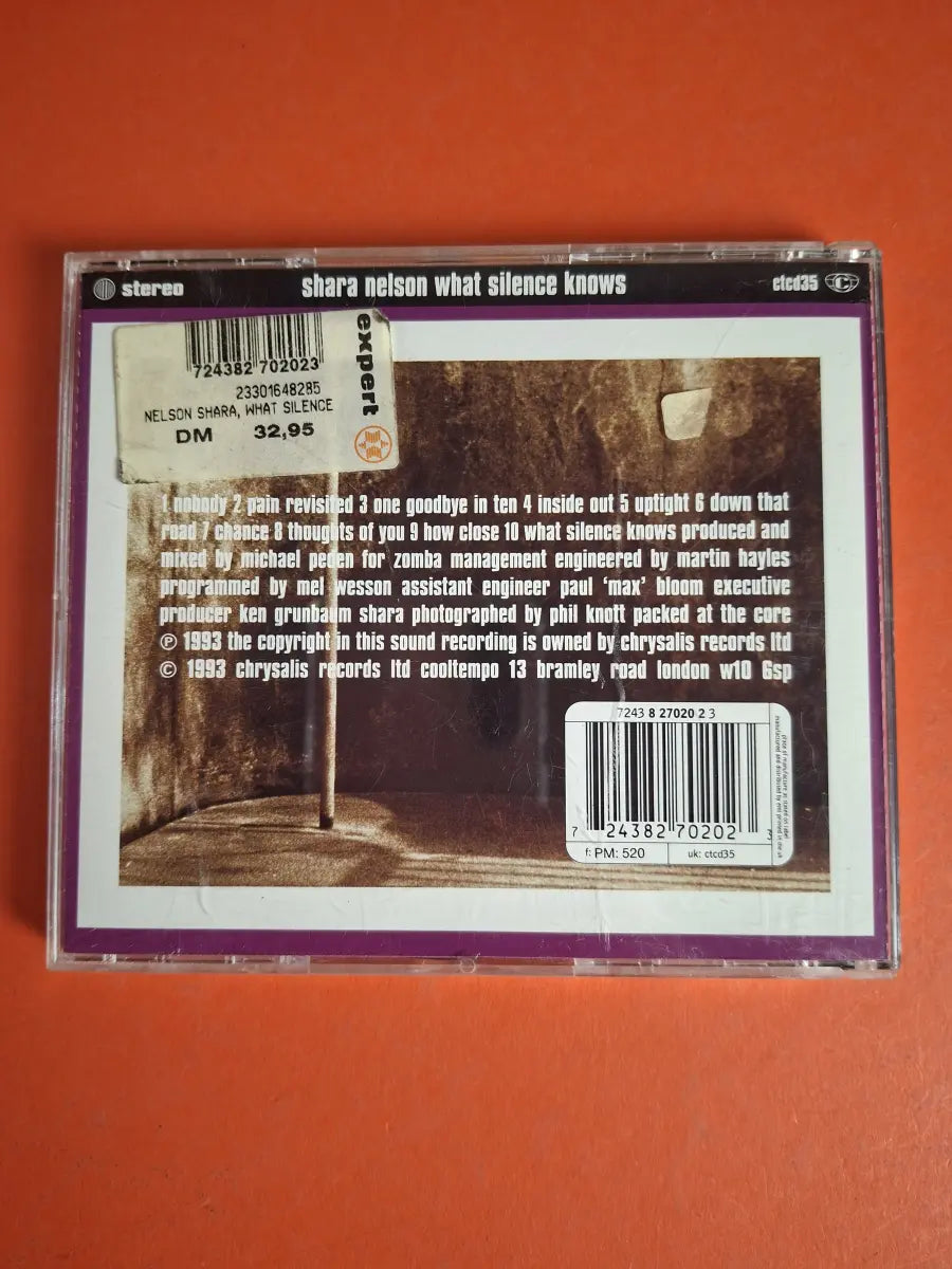 Shara Nelson – What Silence Knows
