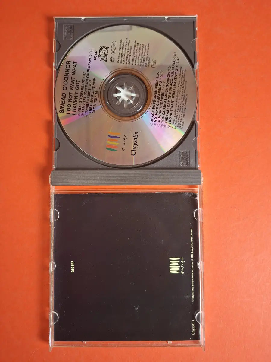 Sinéad O'Connor – I Do Not Want What I Haven't Got