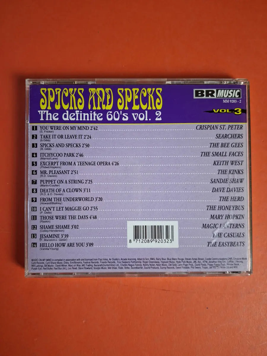 Sampler - Spicks And Specks - The Definite 60's Vol. 2