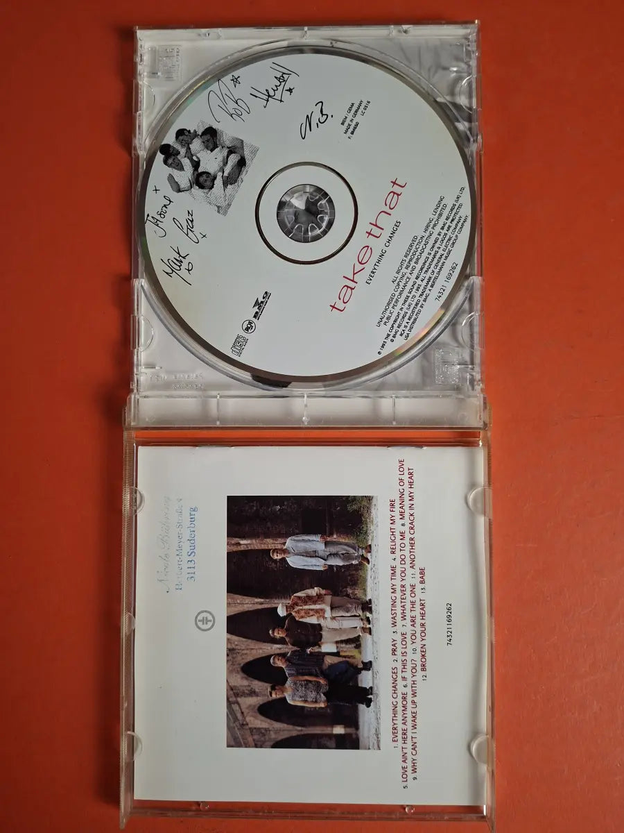 Take That – Everything Changes